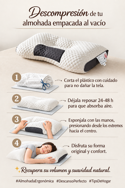 Ergo Dream Pro-Almohada Ortopédica